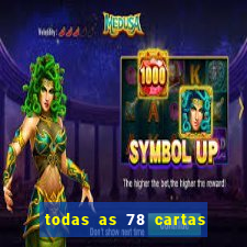 todas as 78 cartas do tarot